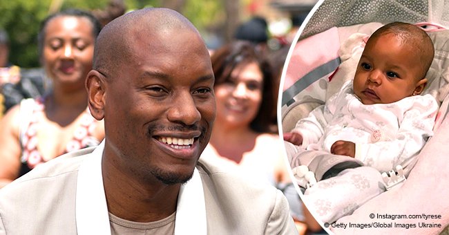 Tyrese Gibson shares new adorable photos of his baby daughter, showing their striking resemblance