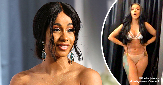 Cardi B leaves nothing to imagination as she makes out 