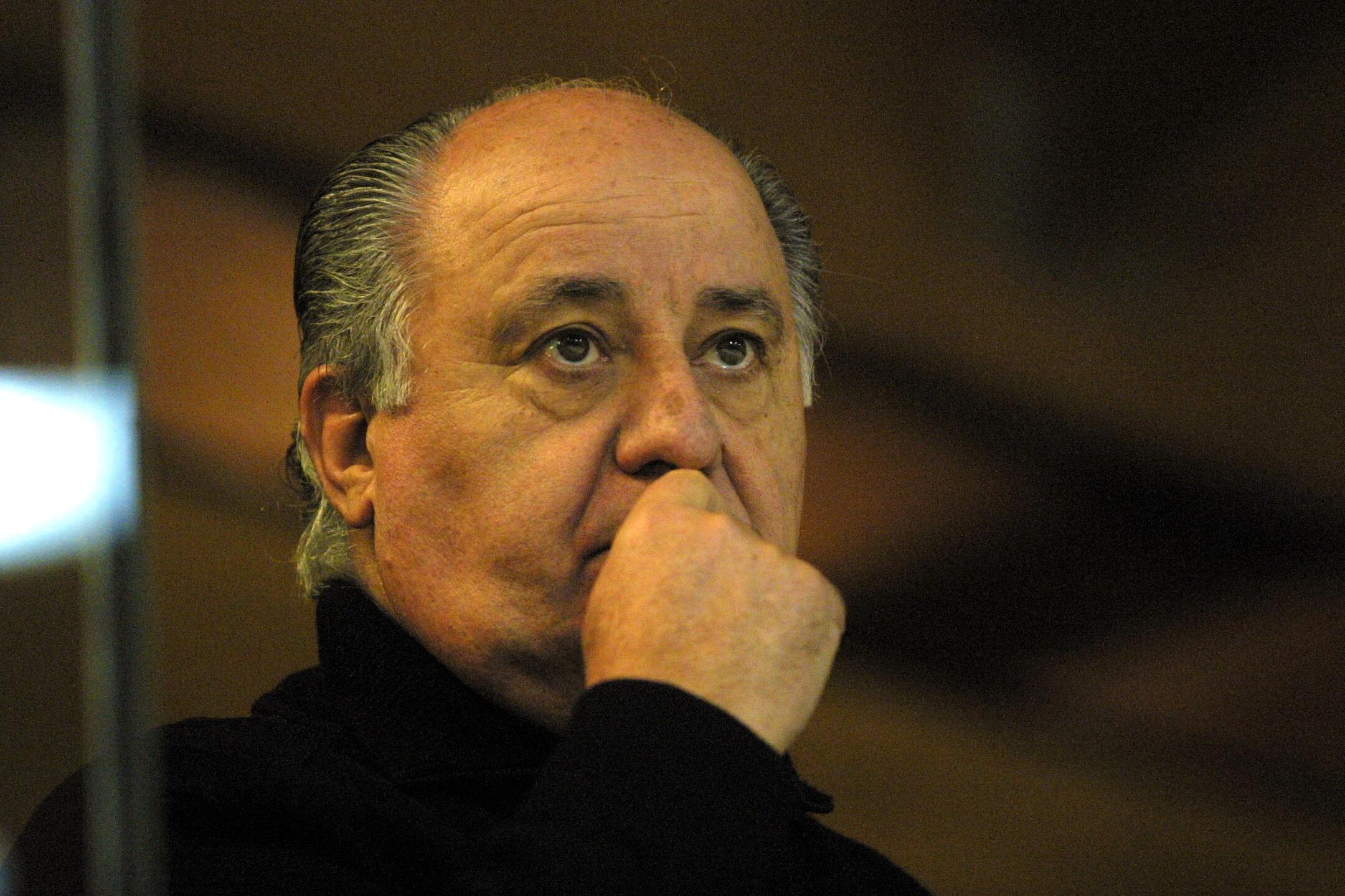 Amancio Ortega en España en 2001. | Foto: Getty Images