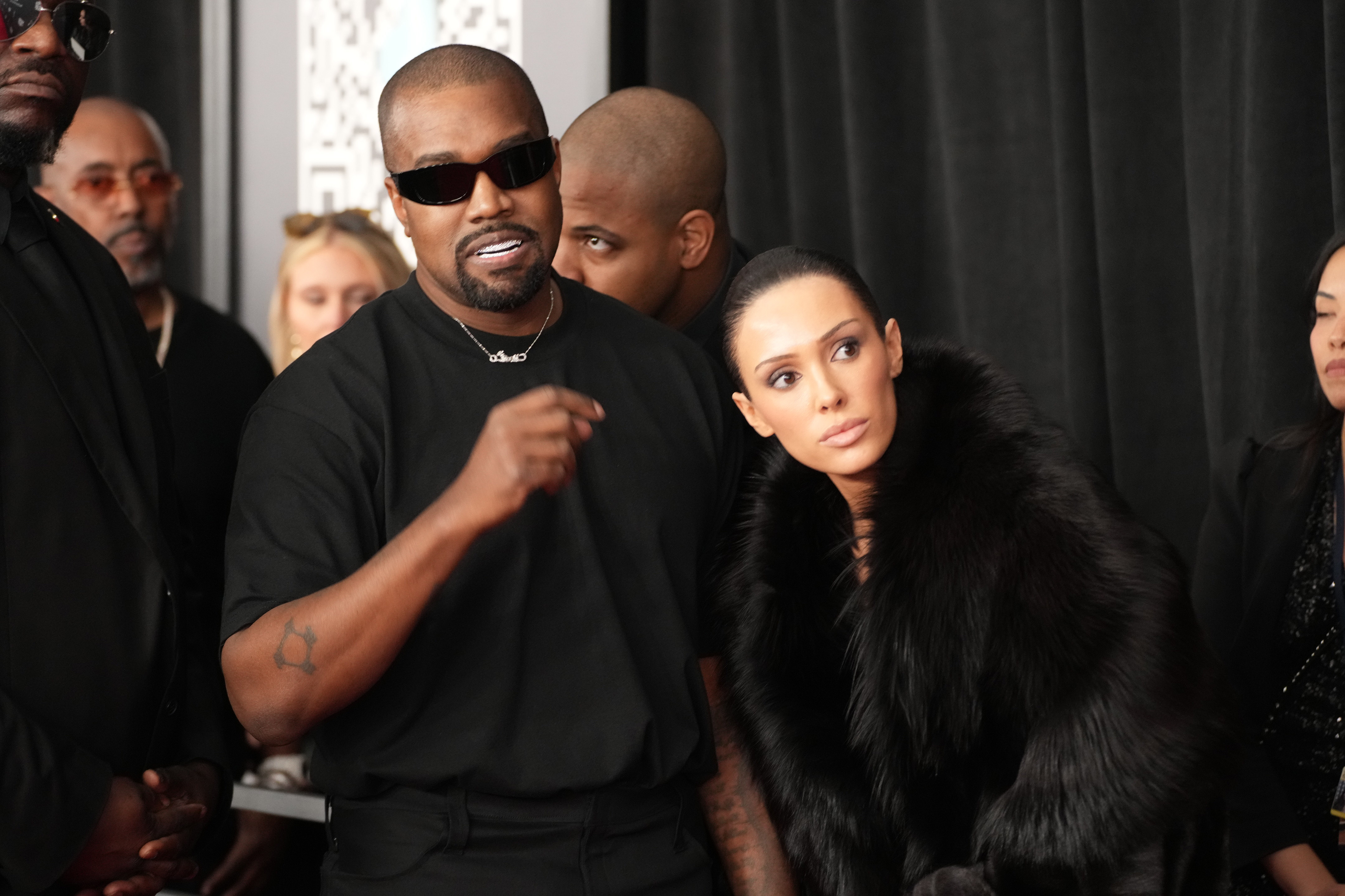 Kanye West and Bianca Censori attend the 67th Grammy Awards in Los Angeles on February 2, 2025 | Source: Getty Images