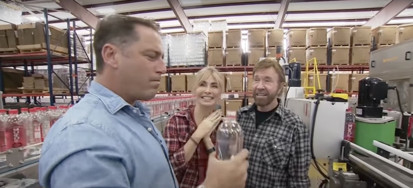 Picture of inside the water bottling company on the ranch | Source: Youtube.com/TODAY