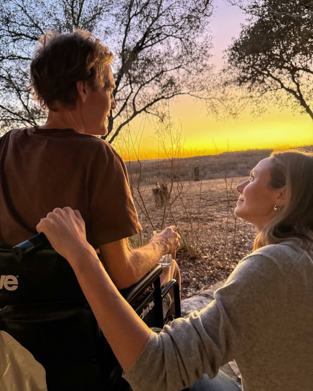 James Van Der Beek sharing a moment with Stacy Keibler, posted on February 11, 2026. | Source: Instagram/stacykeibler