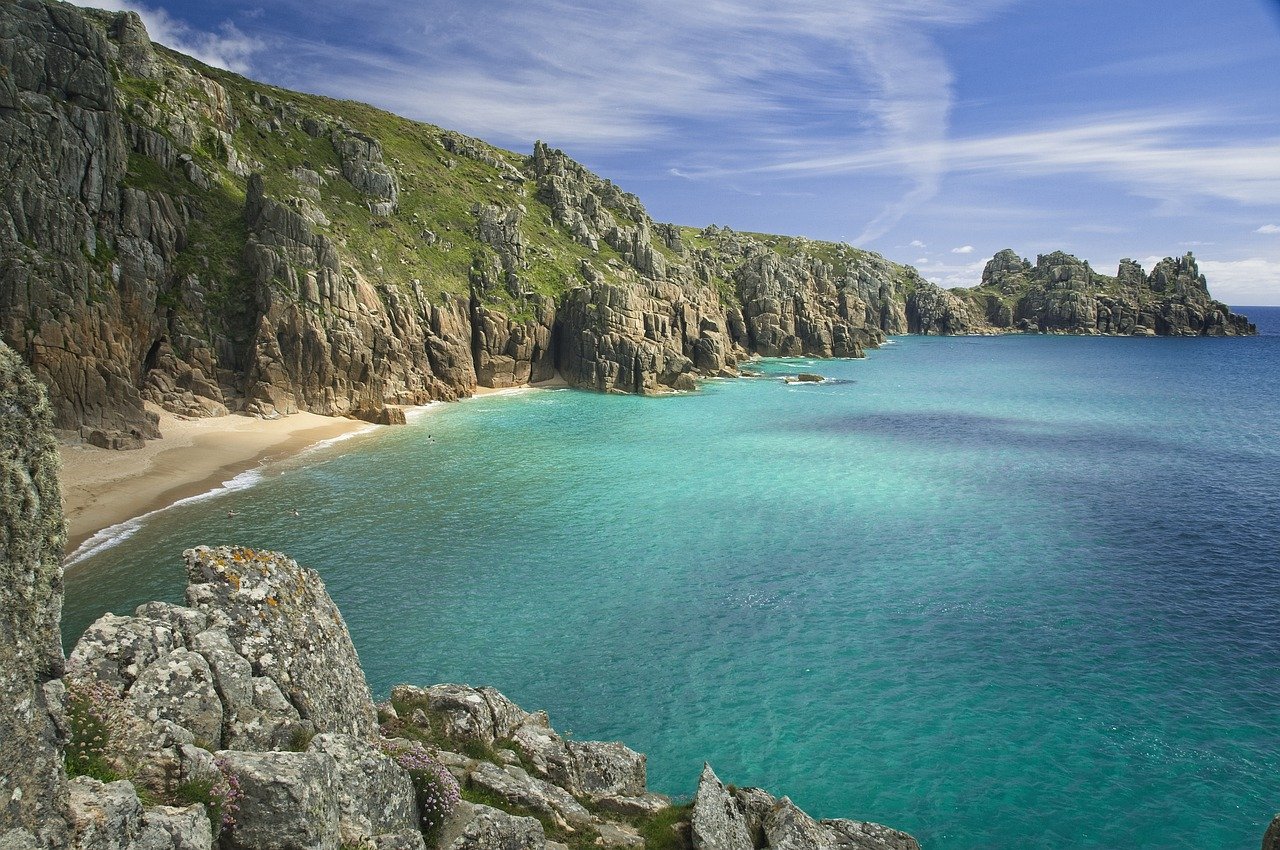 Playa en Reino Unido. | Foto: Pixabay