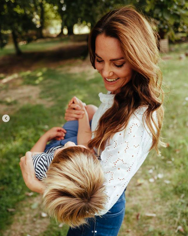 Prince Louis and Kate Middleton having fun together, posted on March 19, 2023 | Source: Instagram/princeandprincessofwales