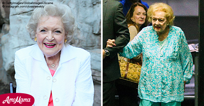 Betty White Makes a Rare Public Appearance in a Charming
