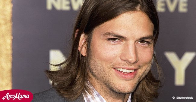 Ashton Kutcher can't be recognized in rare photo of himself in a white hat 