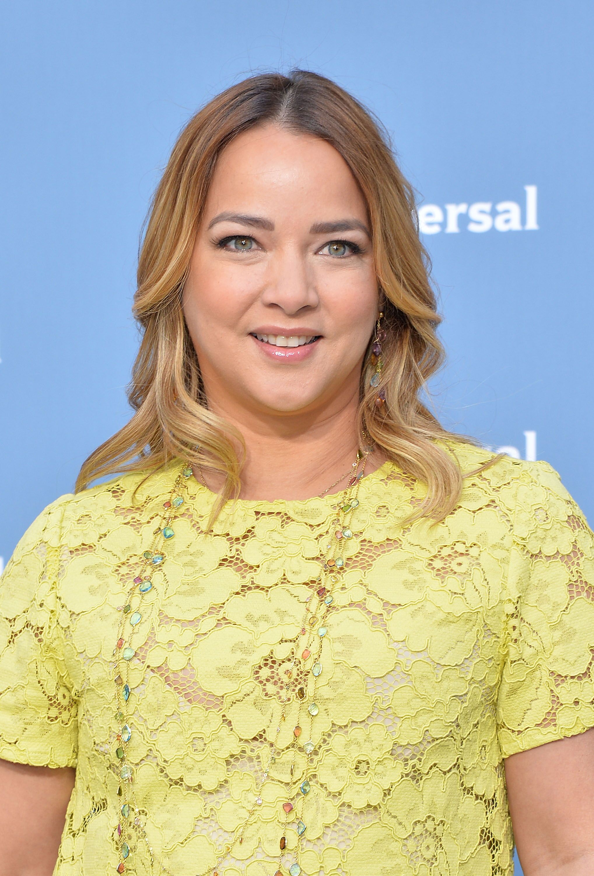 Adamari López en la Presentación de Upfront NBC Universal 2016 en Nueva York. | Imagen: Getty Images