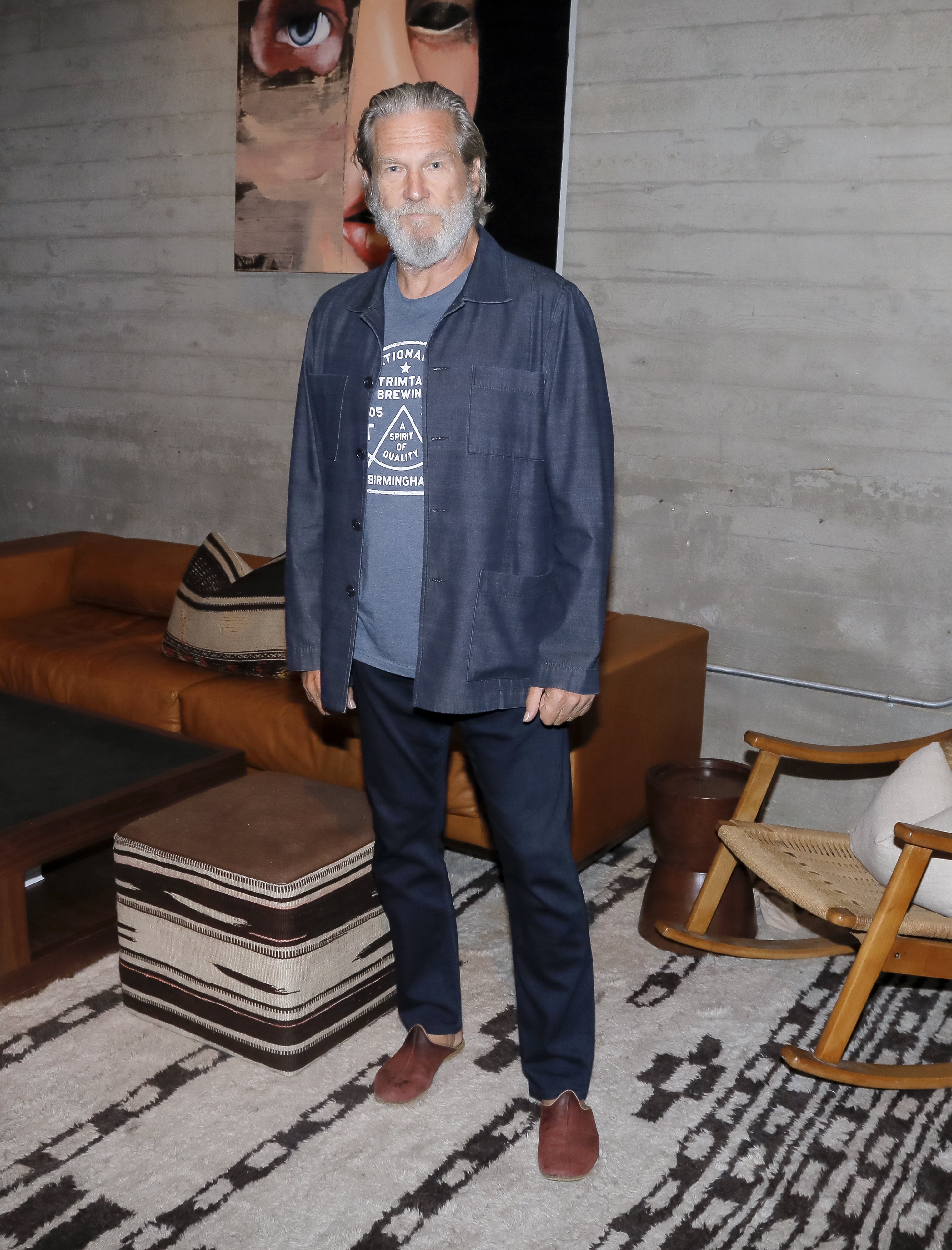 Jeff Bridges attends a conversation, Q&A and book signing for his new book 'Jeff Bridges: Pictures Vol. 2' at NeueHouse Los Angeles on October 15, 2019 in Hollywood, California. | Source: Getty Images