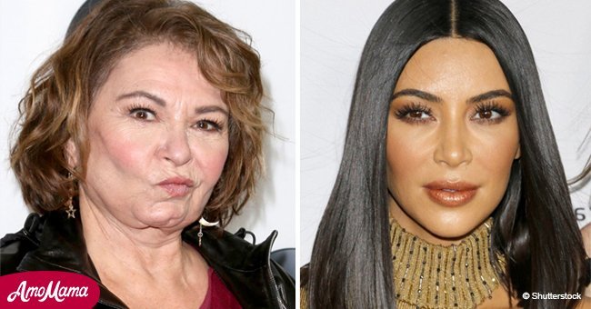 Roseanne Barr films video that pokes fun at Kim Kardashian's perfume line gimmick