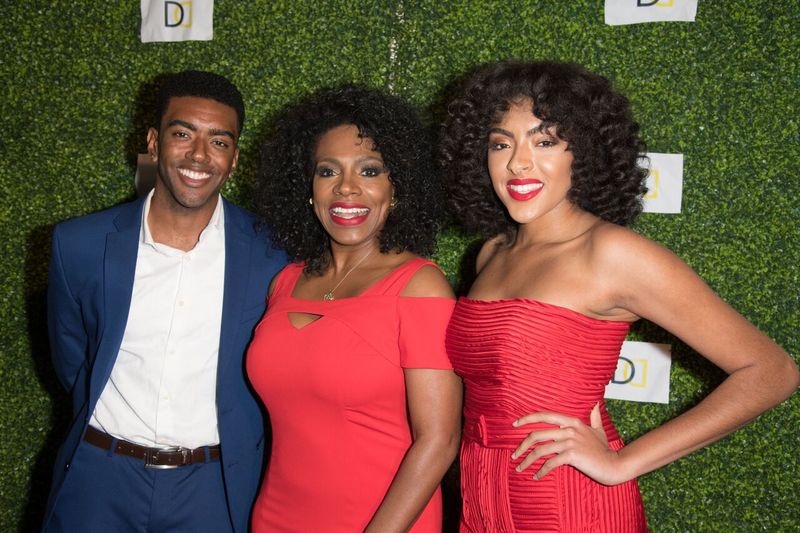 Sheryl Lee Ralph and her children attend a red carpet event together | Source: Getty Images/GlobalImagesUkraine