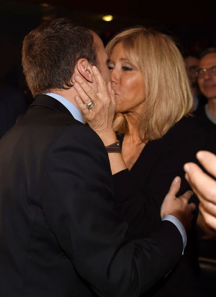 Le président Emmanuel Macron et son épouse Brigitte | photo : Getty Images