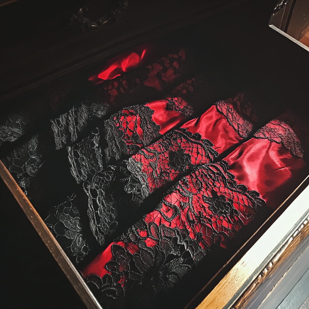 A drawer with intimate clothing | Source: Midjourney