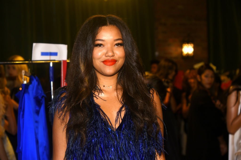 Ming Lee Simmons poses backstage at the Kimora Lee Simmons Presentation during New York Fashion Week at The Bowery Hotel in New York City | Photo: Getty Images