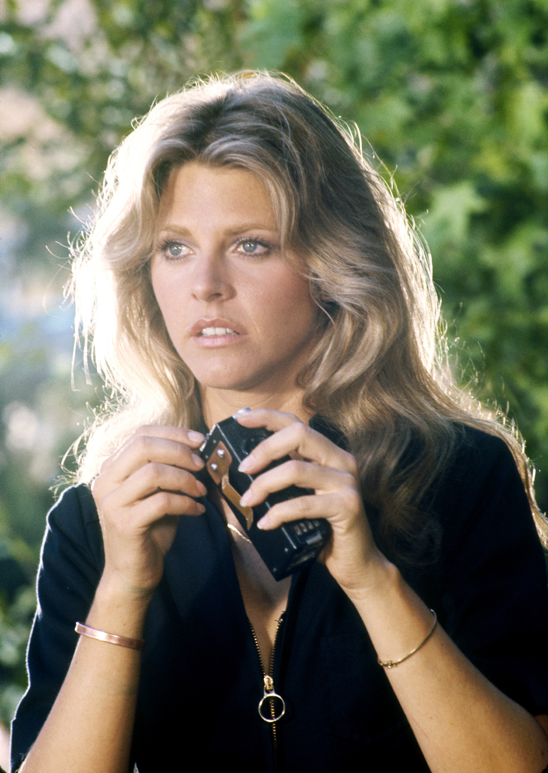 The famous actress filming "The Bionic Woman" circa 1976 | Source: Getty Images