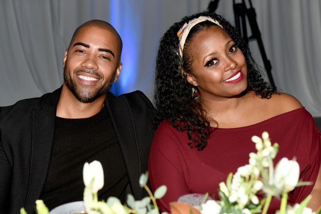 Brad James and Keshia Knight Pulliam pose for a photo as Belvedere Vodka and Janelle Monae present "A Beautiful Future" at The Fairmont on December 05, 2019 | Photo: Getty Images