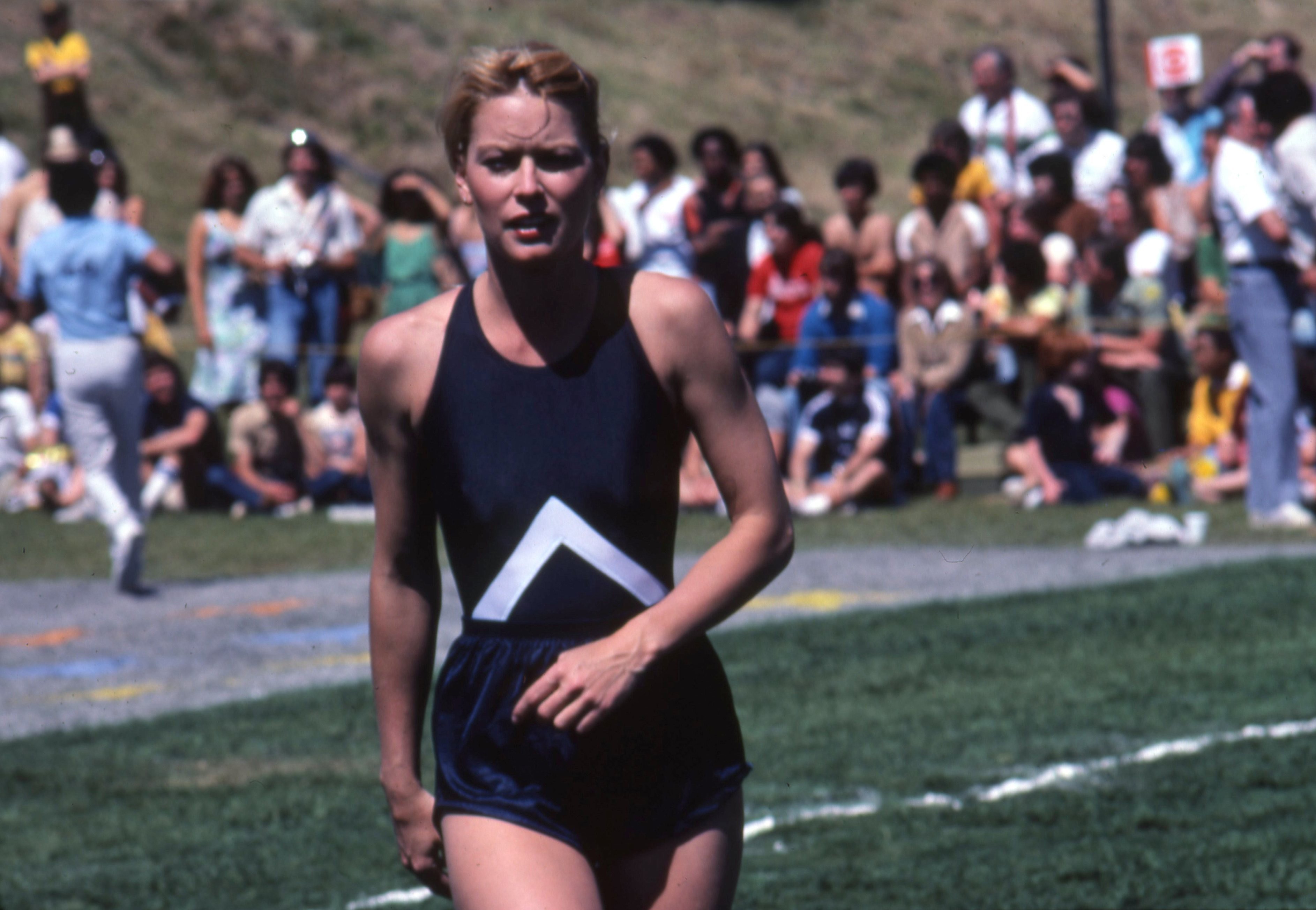 Randi Oakes on the set of "Battle of the Network Stars" Episode Ten in May 1981, in Los Angeles, California. | Source: Getty Images