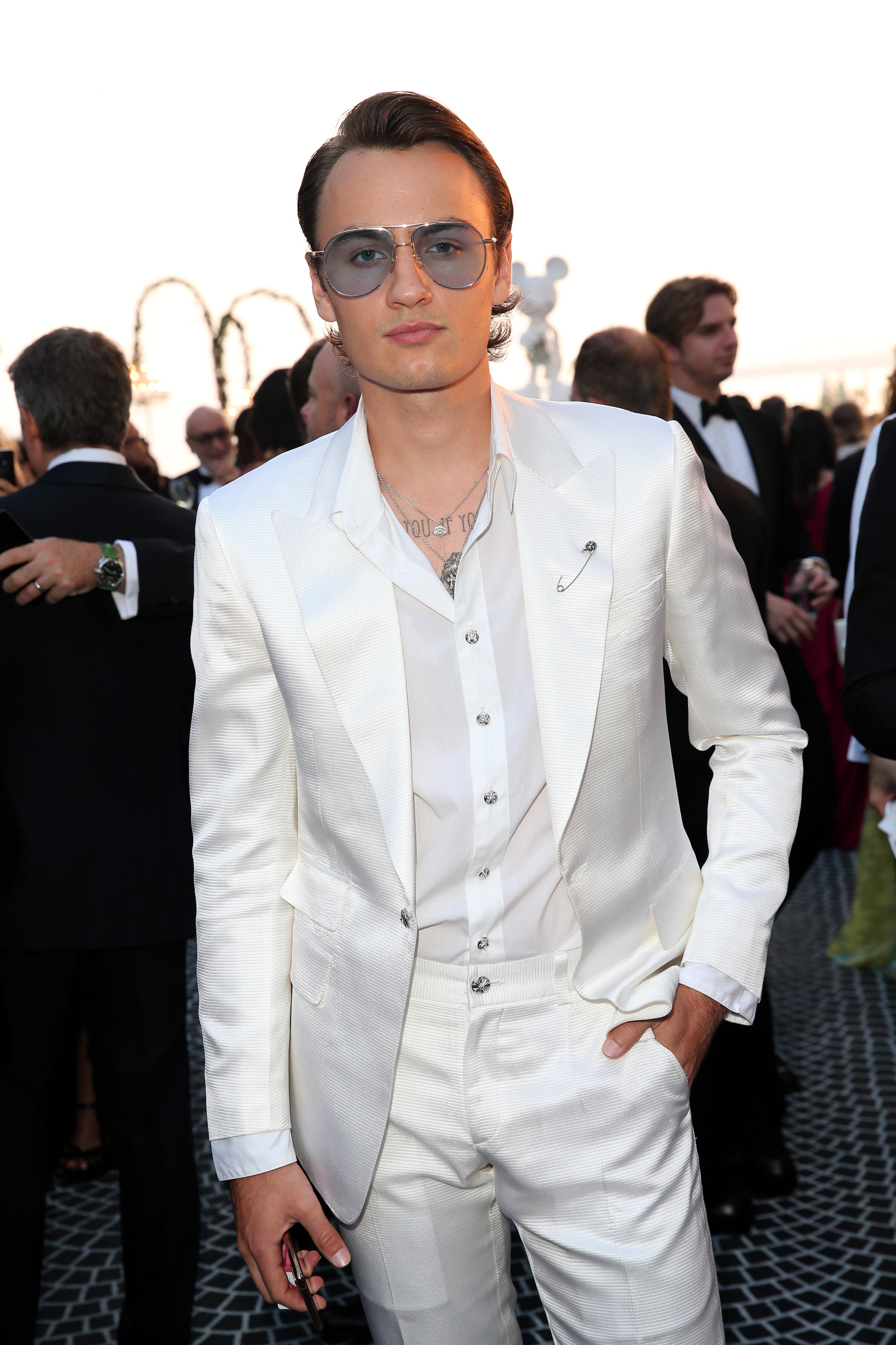 Brandon Lee during the amfAR Cannes Gala 2019 at Hotel du Cap-Eden-Roc in Cap d'Antibes, France on May 23, 2019. | Source: Getty Images