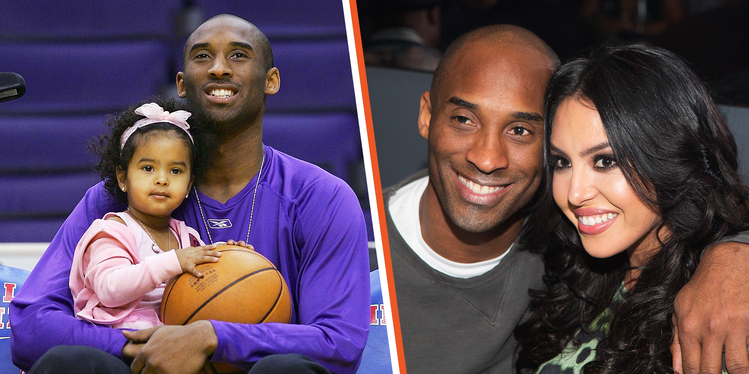 Kobe and Natalia Bryant | Kobe and Vanessa Bryant | Source: Getty Images