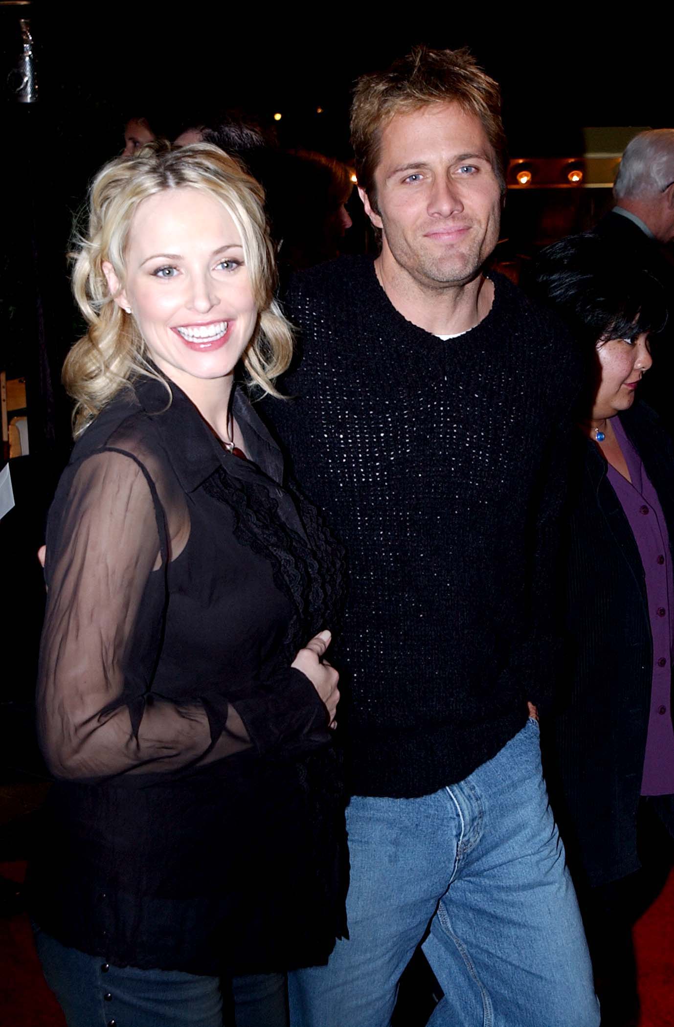 Rob Estes and Josie Bissett attend the 