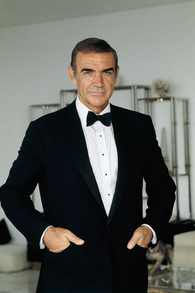 Sean Connery on set of the movie "James Bond: Never Say Never Again," in 1982. | Source: Getty Images.