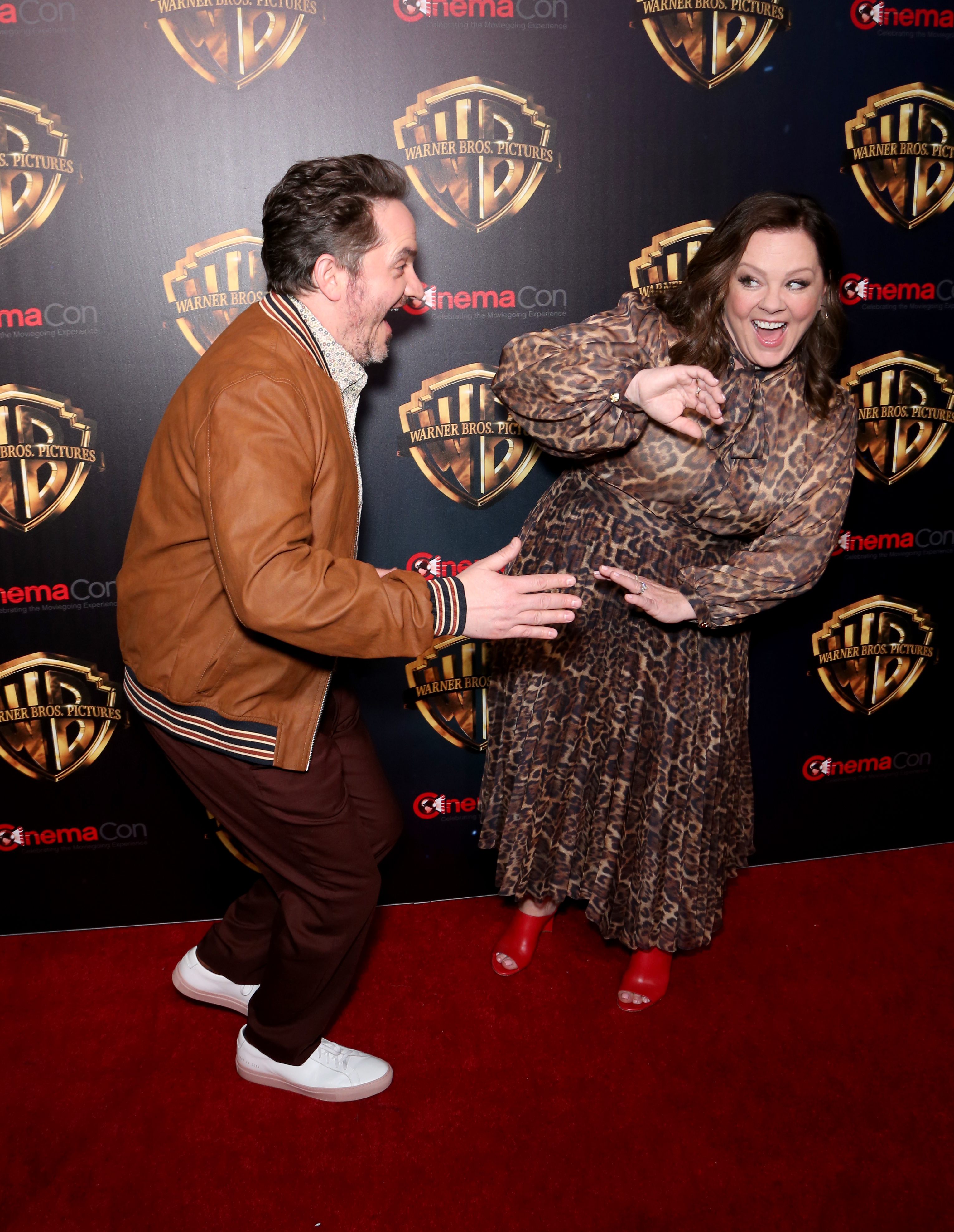 Ben Falcone and Melissa McCarthy in Las Vegas, Nevada on April 02, 2019 | Source: Getty Images