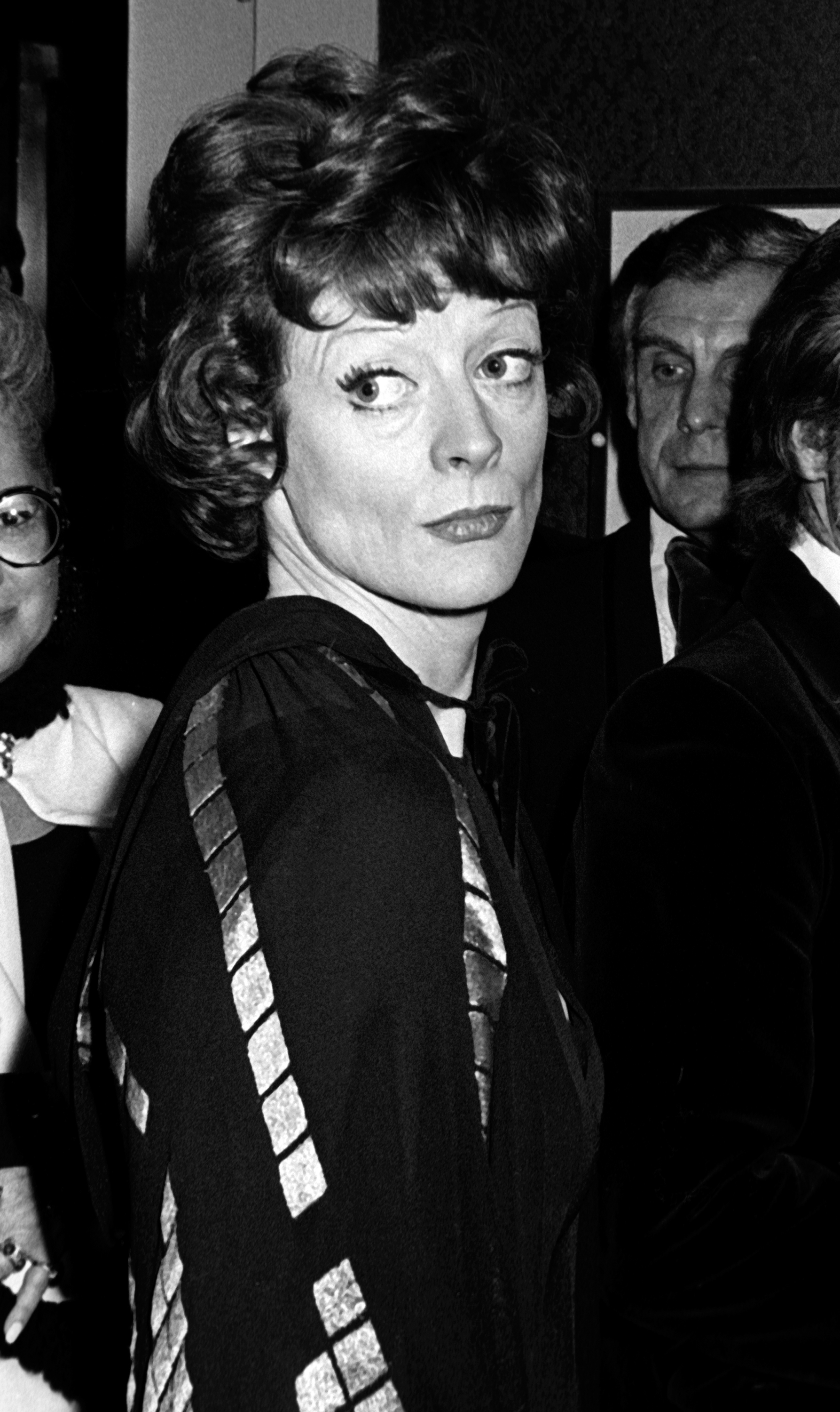 Maggie Smith attends the 29th Annual Tony Awards on April 20, 1975, in New York City. | Source: Getty Images