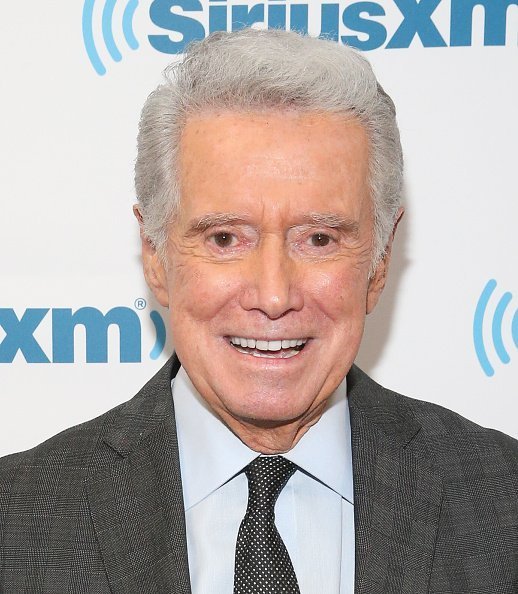 Regis Philbin at SiriusXM Studios on October 3, 2017 in New York City. | Photo: Getty Images