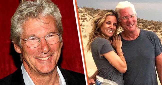 Richard Gere and Alejandra Silva | Instagram/alejandragere | Getty Images