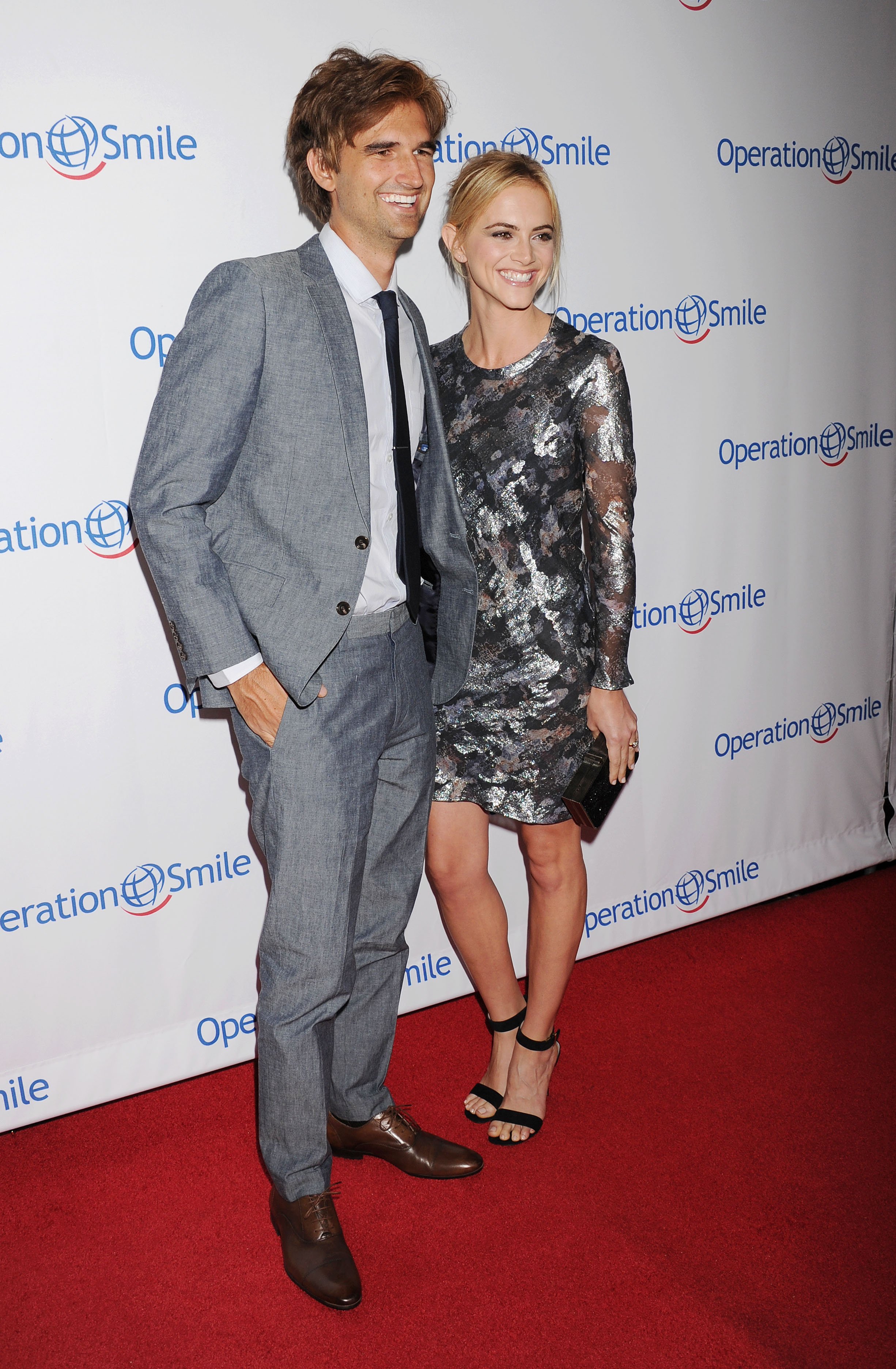 Blake Hanley and Emily Wickersham attend the 2014 Operation Smile Gala on September 19, 2014, in Beverly Hills, California. | Source: Getty Images