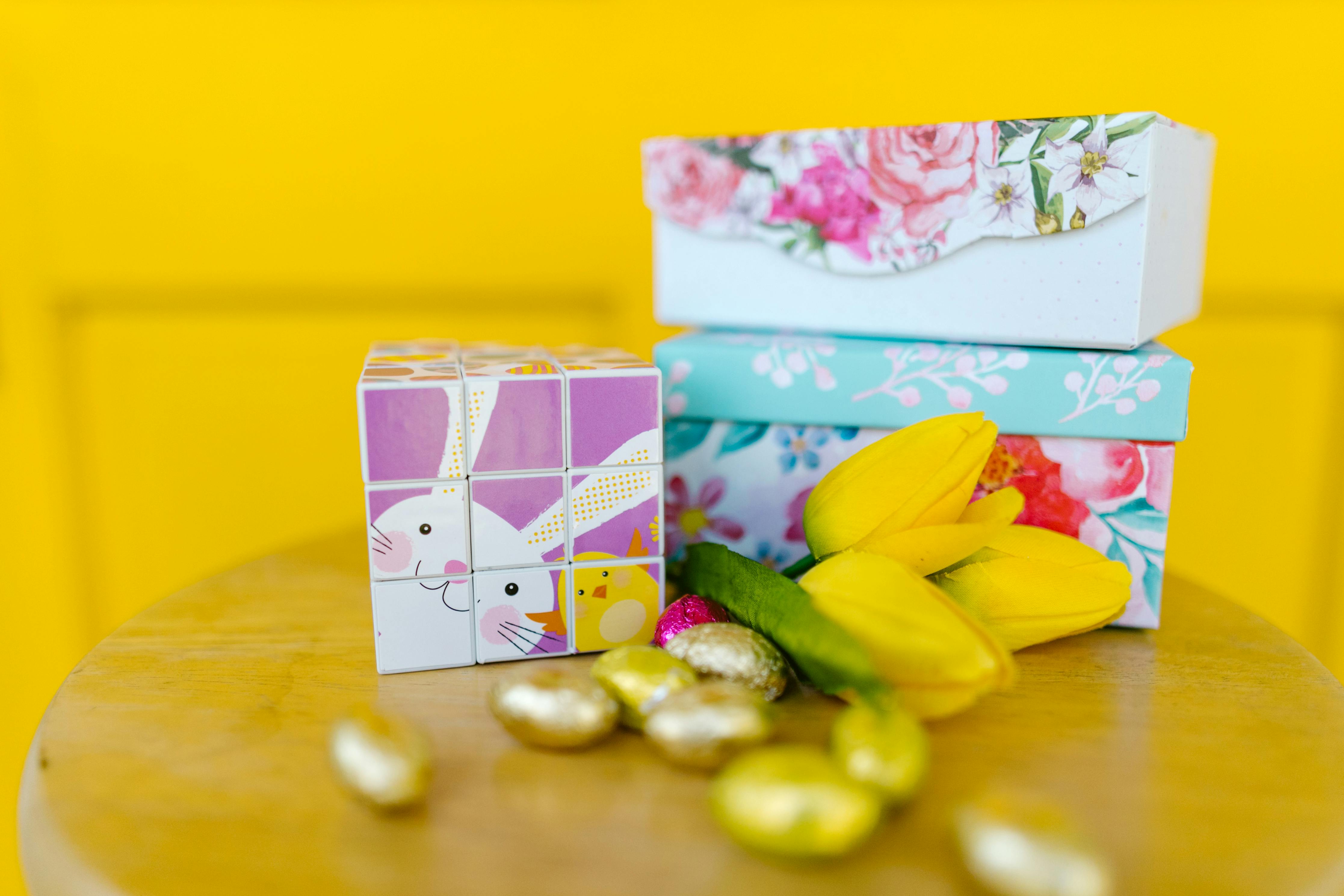 An easter puzzle cube | Source: Pexels