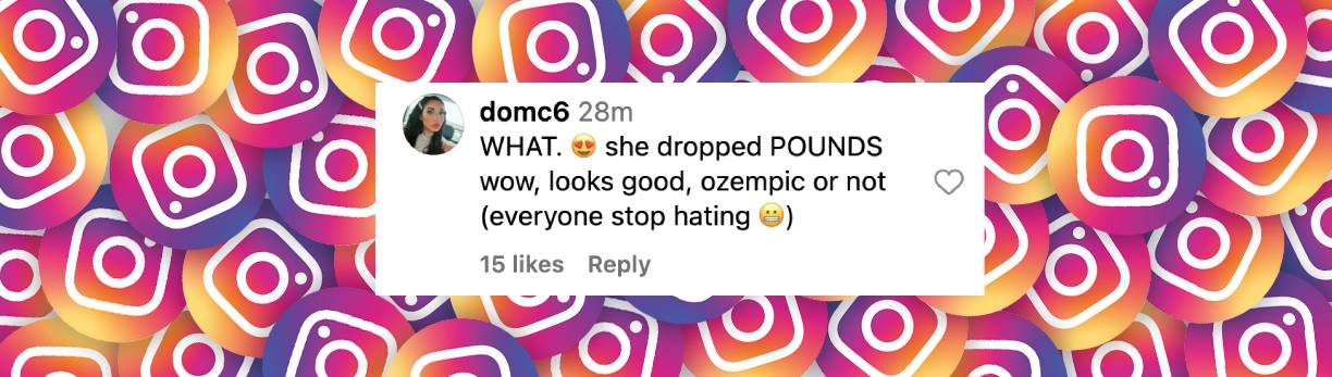 A netizen's reaction to Selena Gomez's appearance at the 31st SAG Awards | Source: Instagram/PageSix