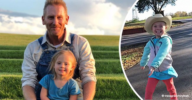 Rory Feek shares a cute video of daughter Indy who squeals with excitement about going to school