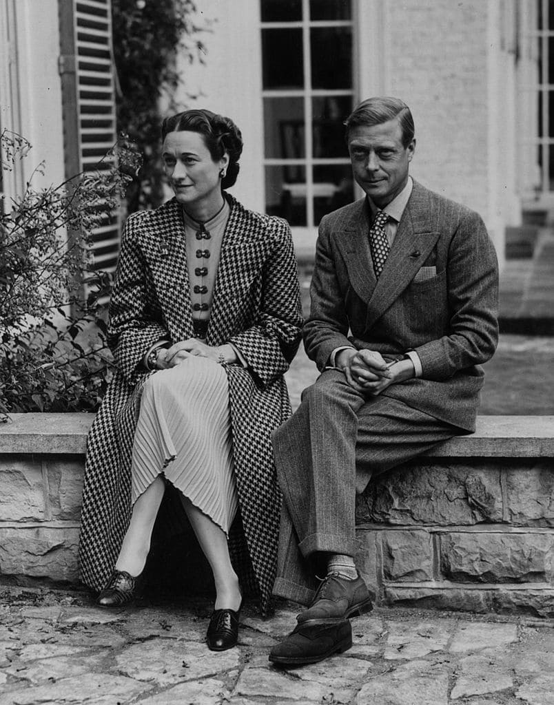 Edward VIII and Wallis Simpson, Duke  and Duchess of Windsor in 1939 | Source: Getty Images