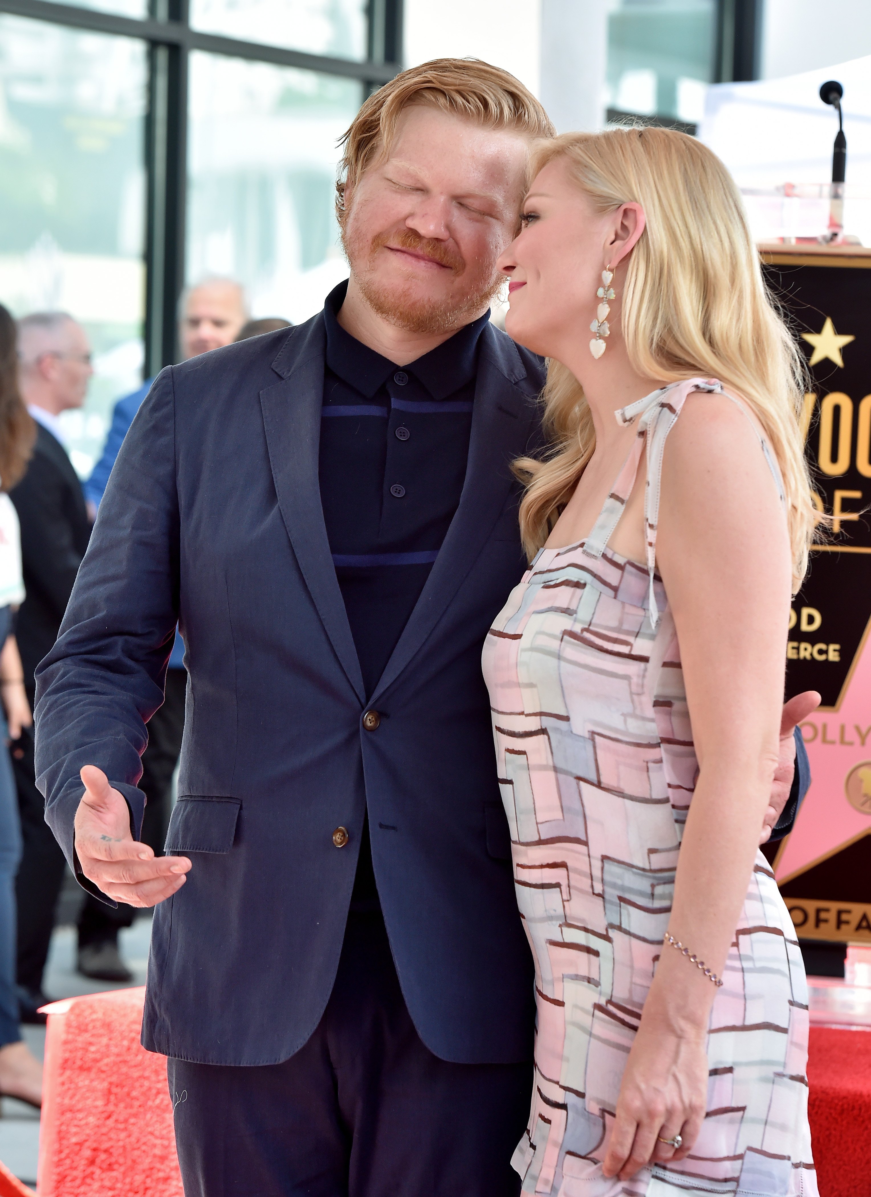 Jesse Plemons attends the ceremonial honoring of Kirsten Dunst with a star on the Hollywood Walk of Fame on August 29, 2019 in Hollywood, California. | Photo: Getty Images