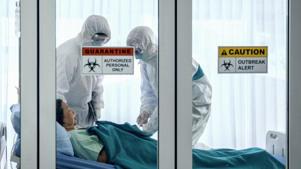 Paciente hospitalizado y en cuarentena. | Foto: Shutterstock.