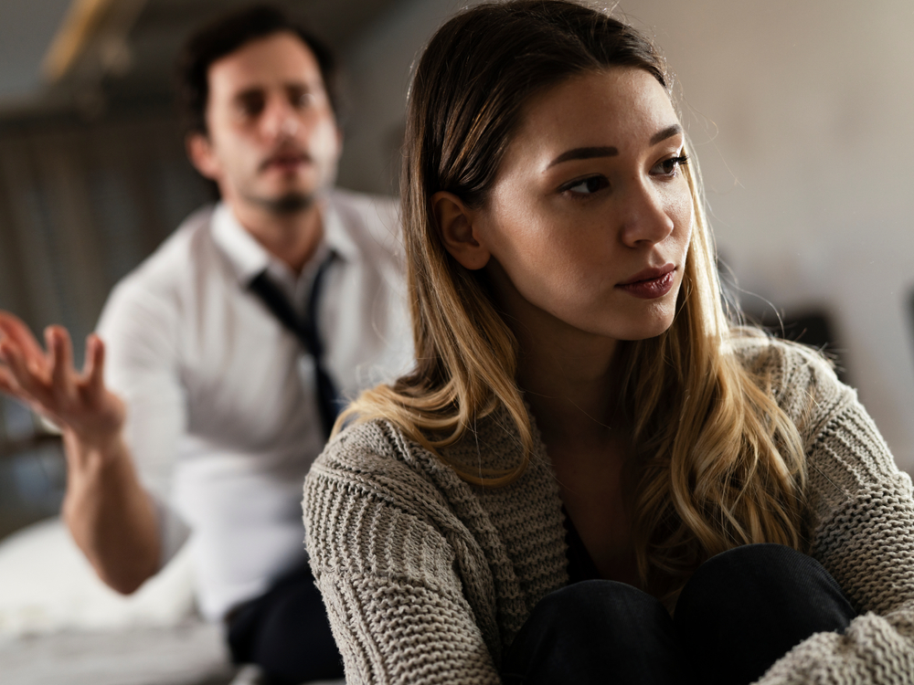 An unhappy couple | Source: Shutterstock