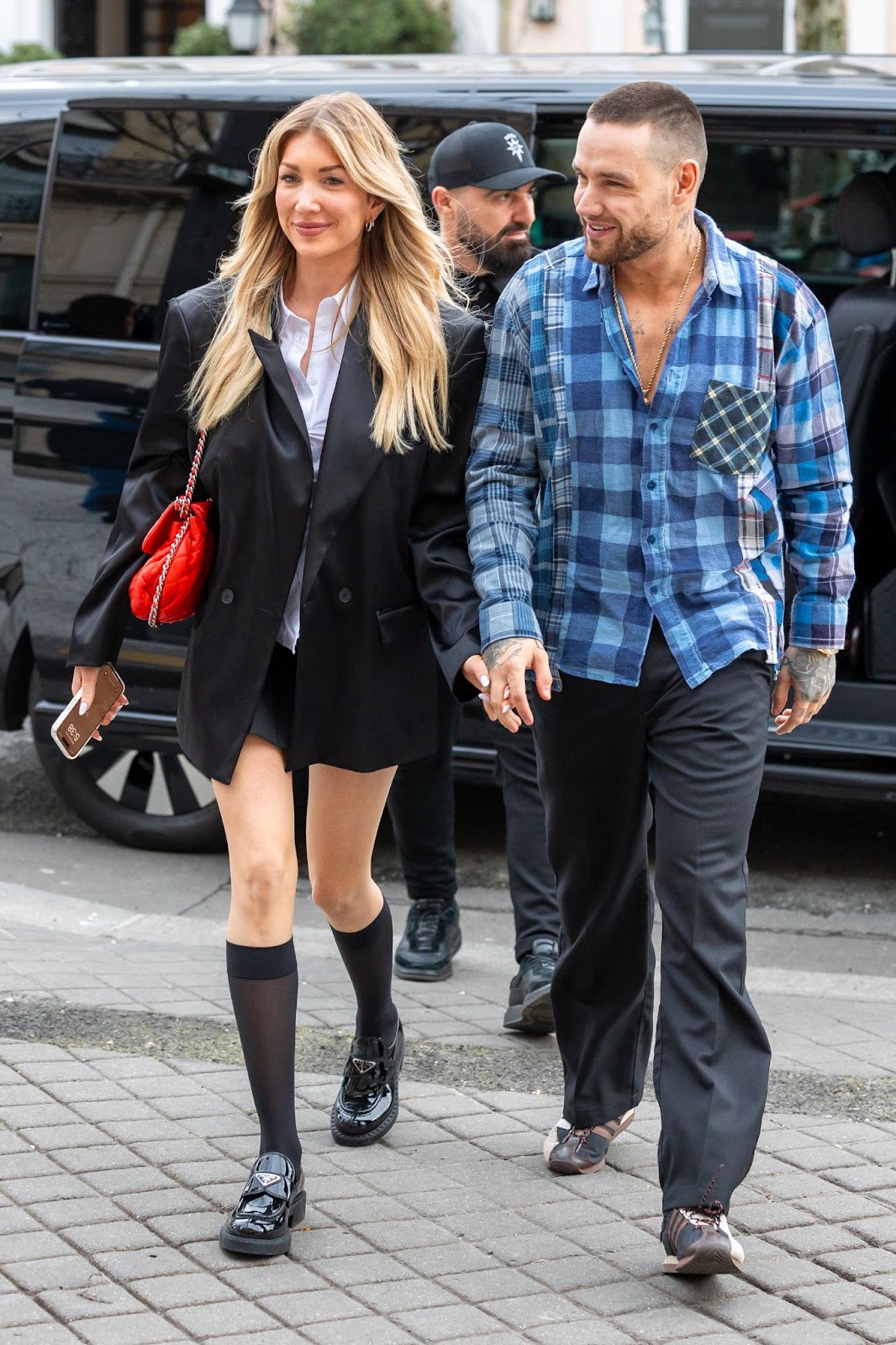 Kate Cassidy and Liam Payne spotted on March 1, 2024, in Paris, France. | Source: Getty Images