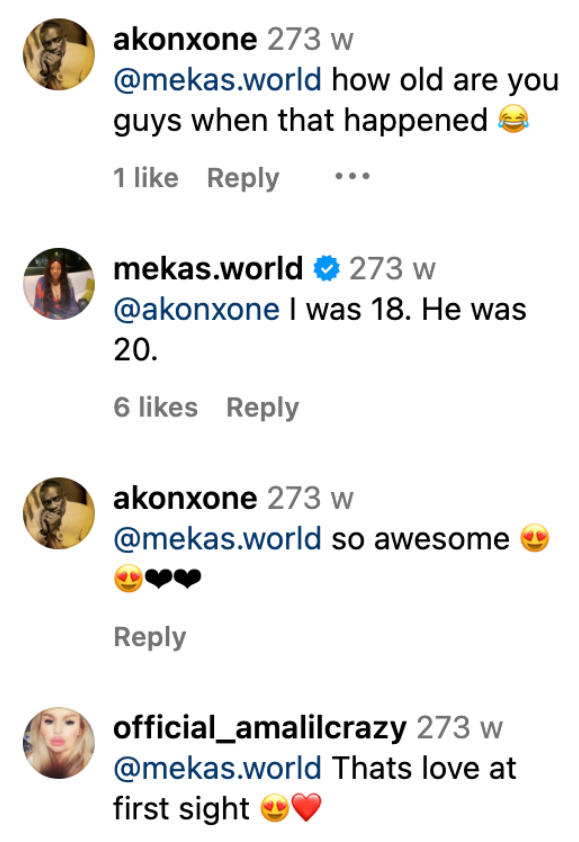 Fan comments and Tomeka Thiam's response dated August 24, 2018 | Source: Instagram/mekas.world