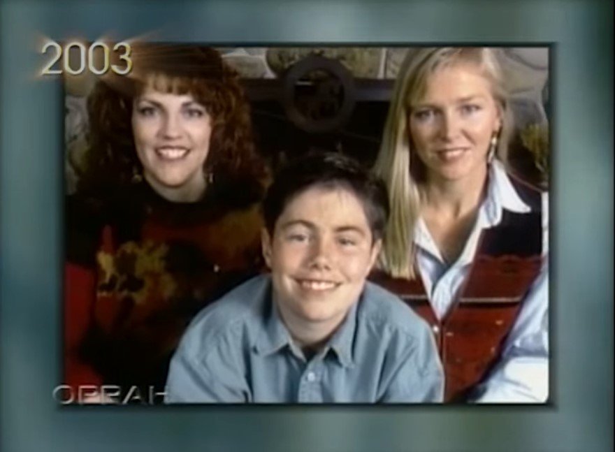 Picture of Shauna Bradley and Kellie Forbes with Jake | Source: Youtube/OWN