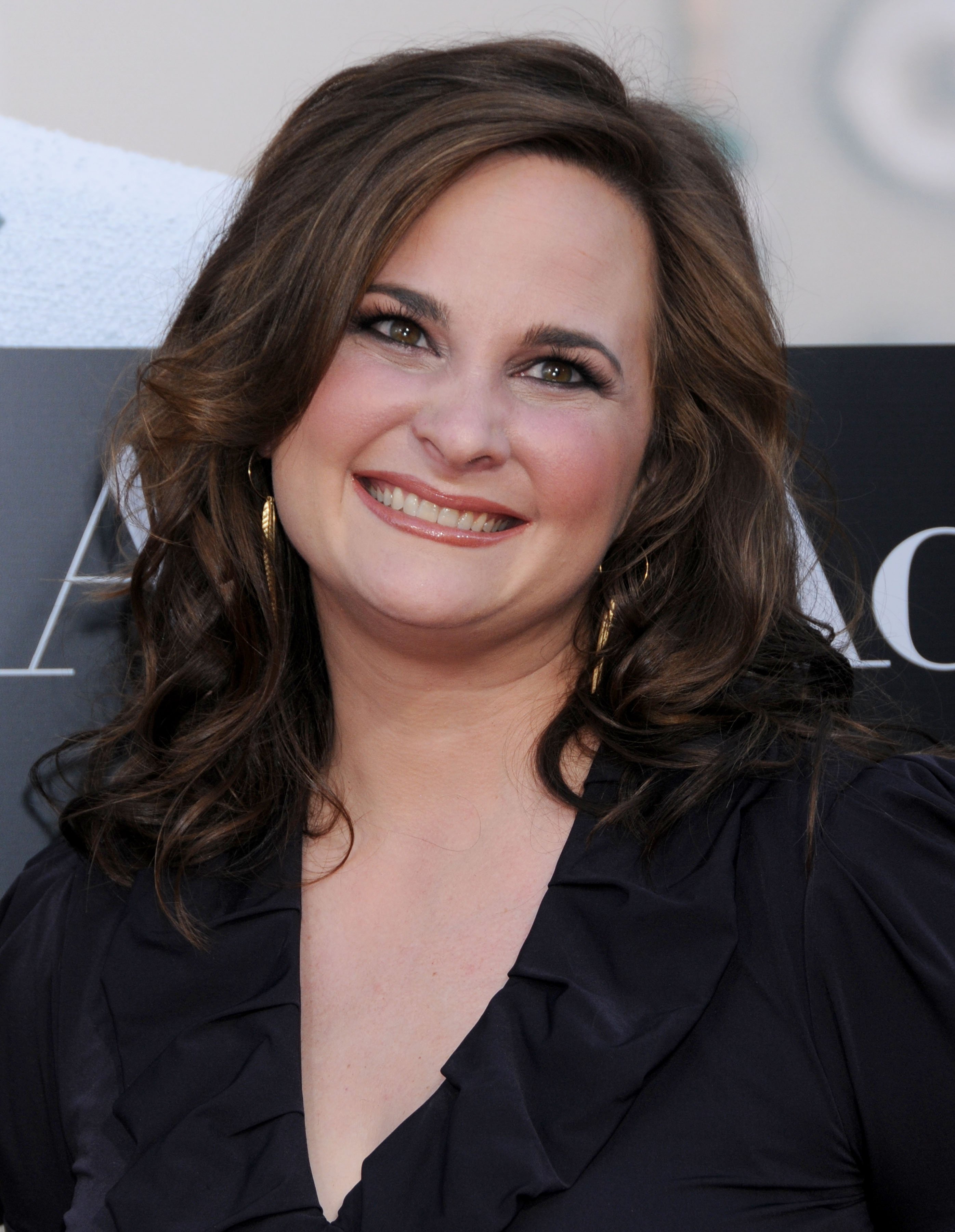 Julie Powell arrives at the Los Angeles Premiere of "Julie & Julia" at the Mann Village Theatre in Westwood, California on July 27, 2009 | Source: Getty Images 