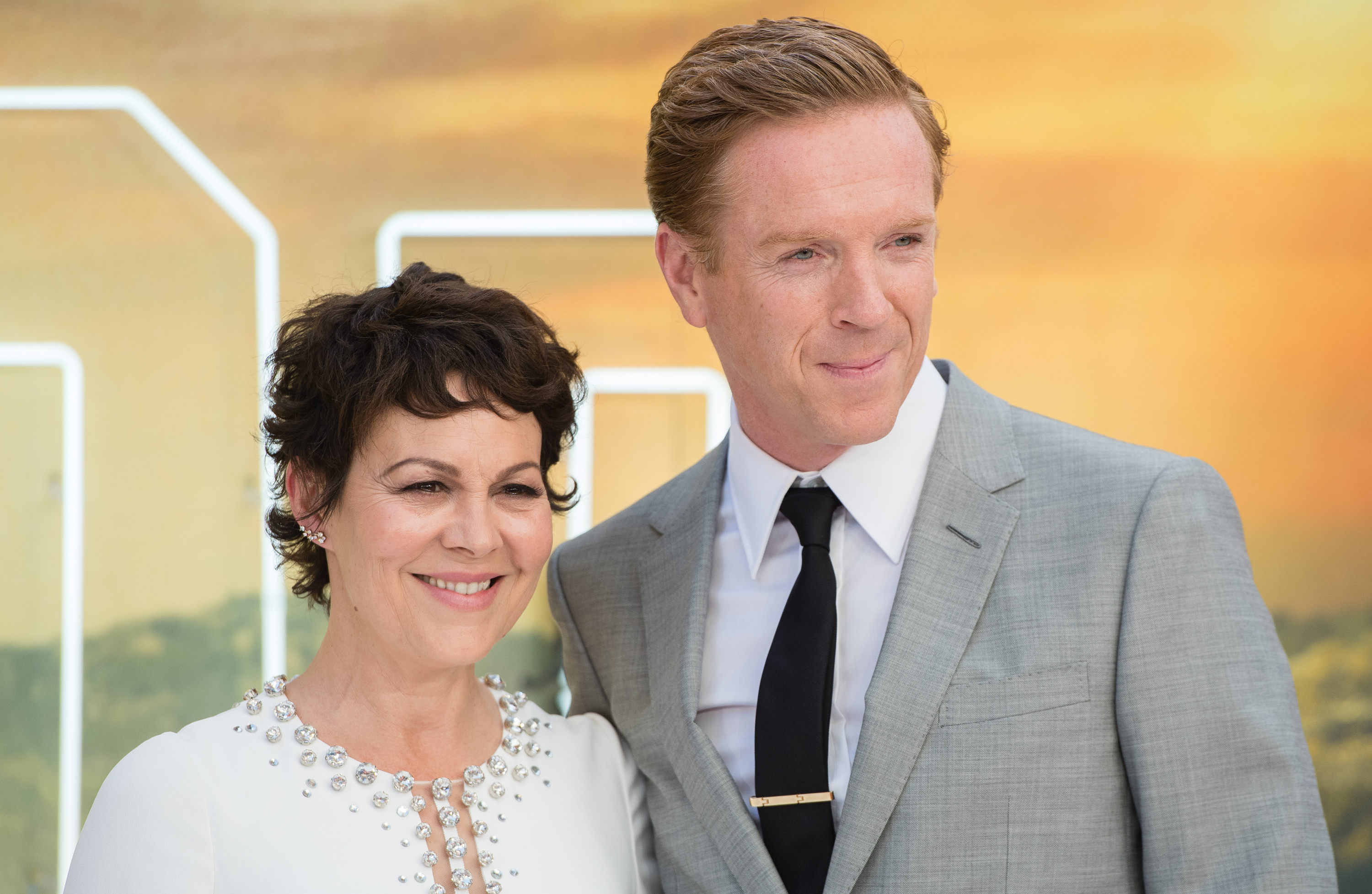 Helen McCrory und Damian Lewis besuchen die "Once Upon a Time... in Hollywood" Premiere im Odeon Luxe Leicester Square am 30. Juli 2019 in London, England. | Quelle: Getty Images