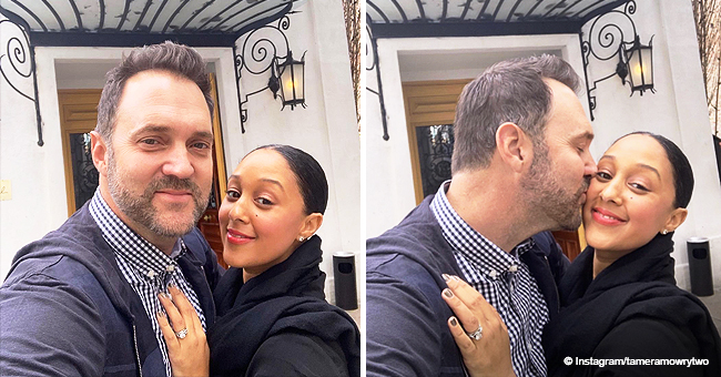 Tamera Mowry and Husband Are All Dressed up as They Go on a Romantic ...