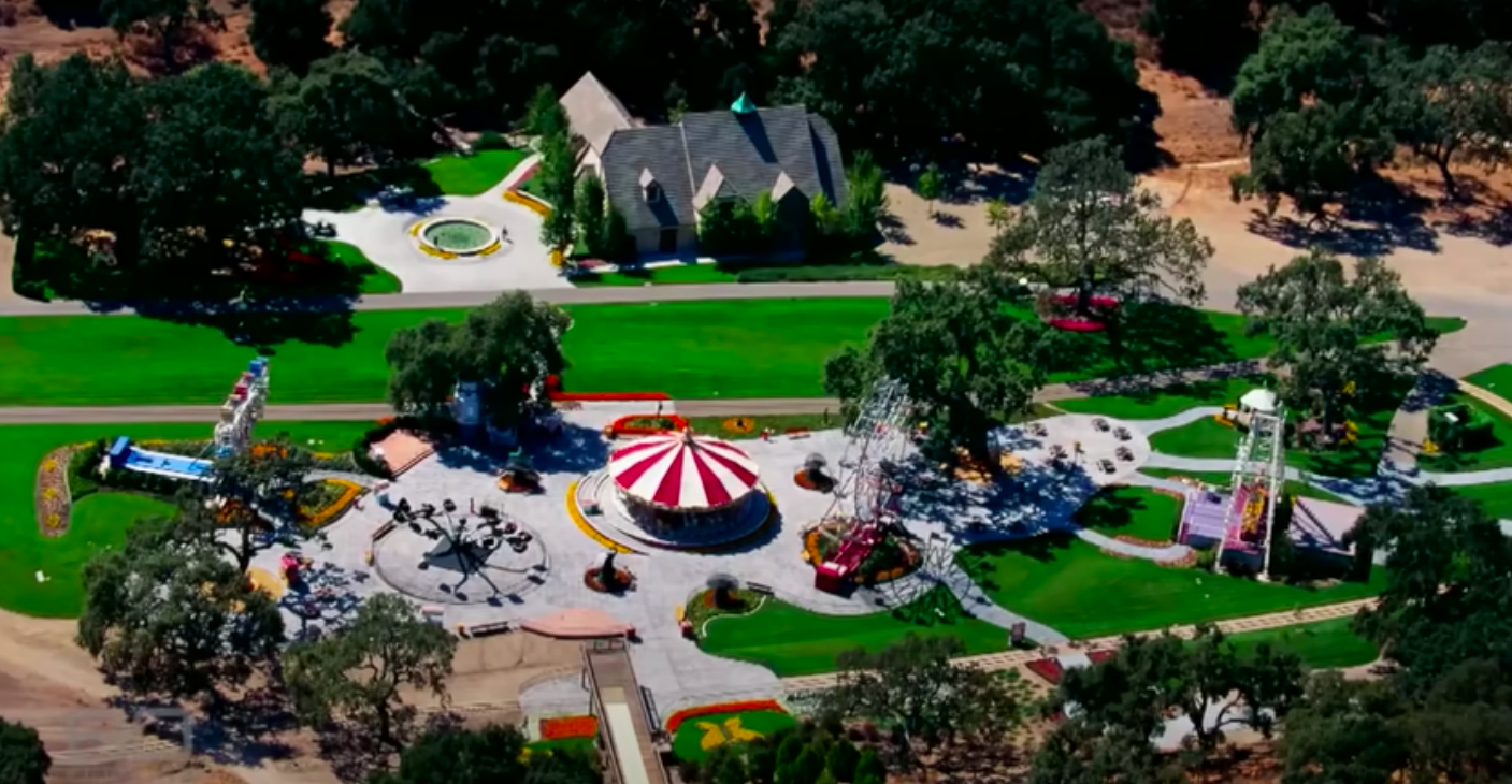 A screenshot of a part of Michael Jackson's Neverland home, from a video posted on February 24, 2019 | Source: YouTube/60 Minutes Australia