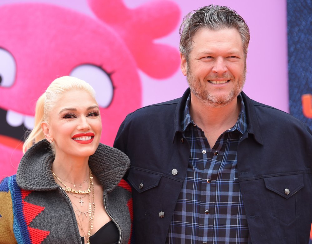 Gwen Stefani und Blake Shelton treffen am 27. April 2019 in Los Angeles, Kalifornien, zur Weltpremiere der „Ugly Dolls“ ein | Quelle: Getty Images