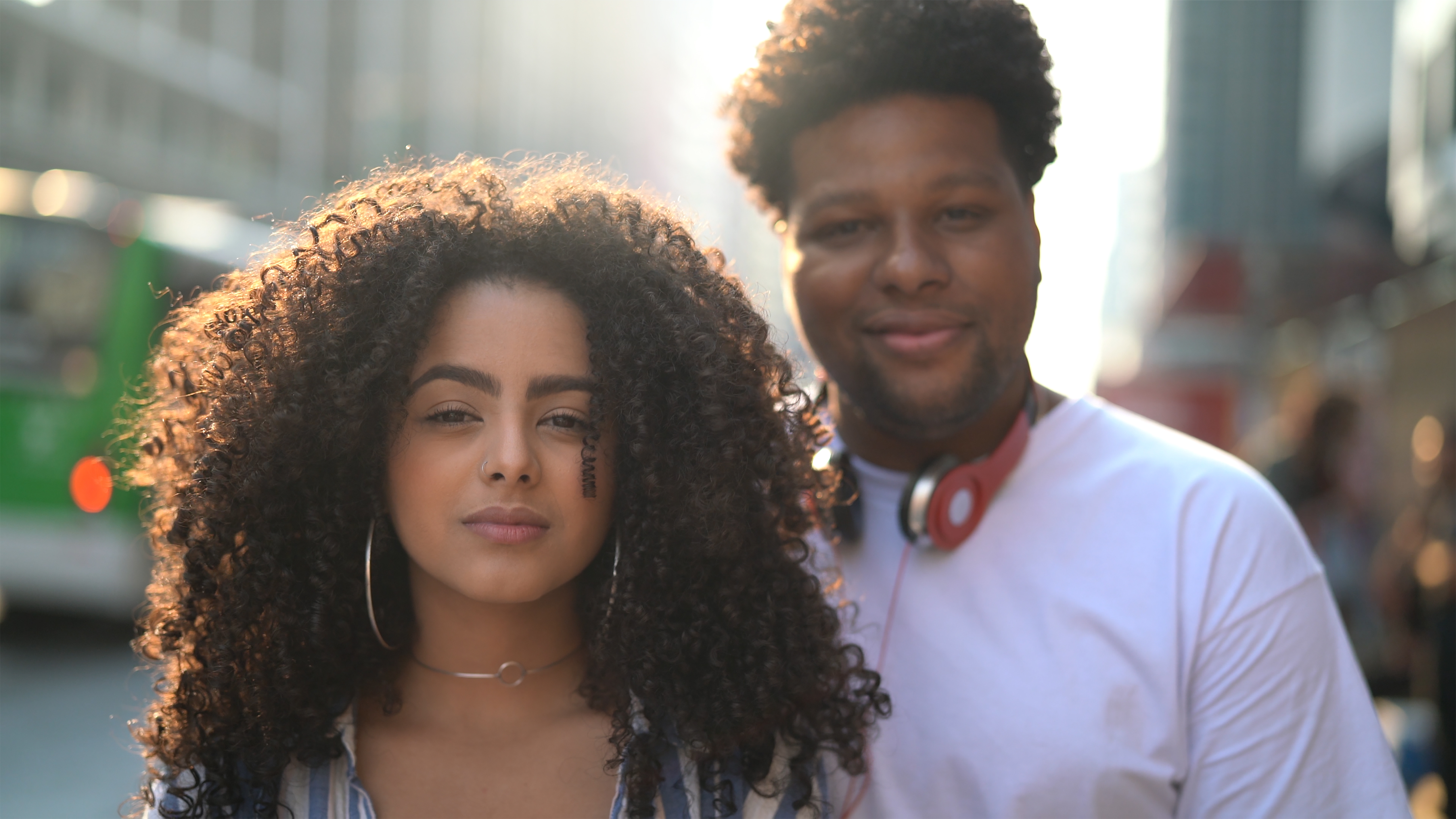 Portrait of Young Couple Outdoors | Source: Getty Images