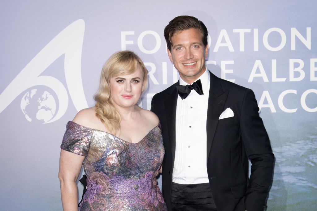 Rebel Wilson and Jacob Busch at the Monte-Carlo Gala For Planetary Health on September 24, 2020 in Monaco | Getty Images 