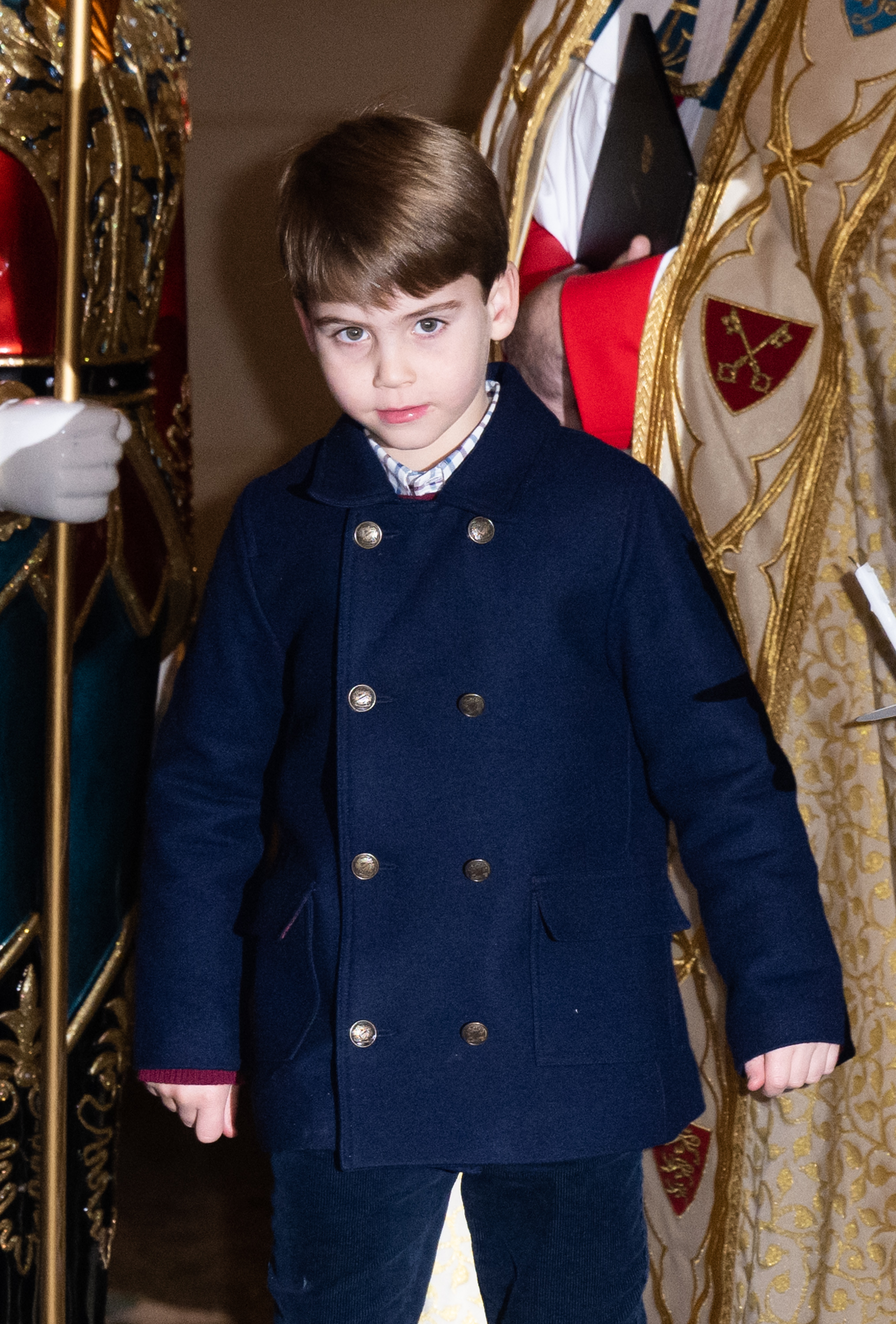 Prince George at the "Together At Christmas" Carol Service on December 8, 2023 | Source: Getty Images