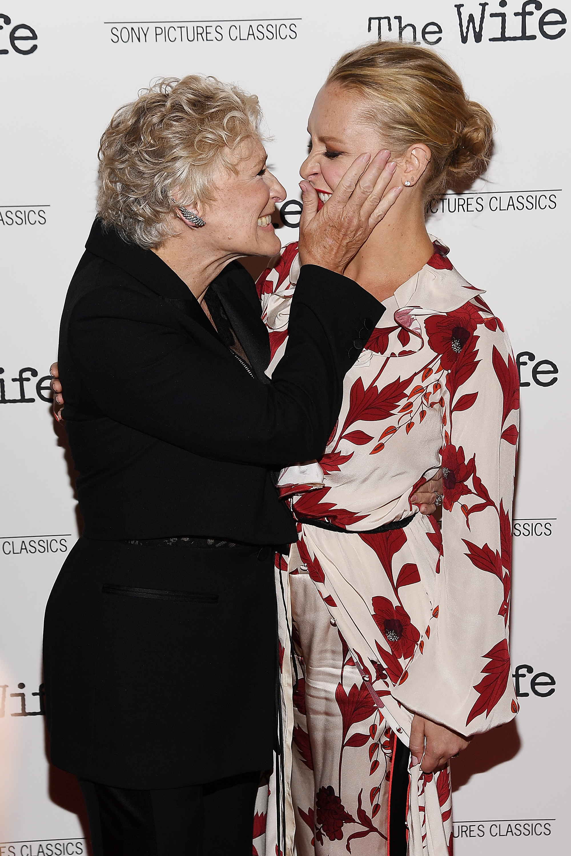 Glenn Close and Annie Starke at the New York screening of "The Wife" on July 26, 2018, in New York City | Source: Getty Images