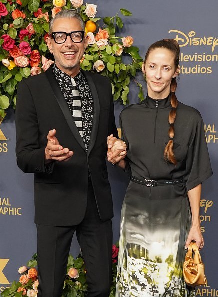 Jeff Goldblum and Emilie Livingston attend the Walt Disney Television Emmy Party | Photo: Getty Images