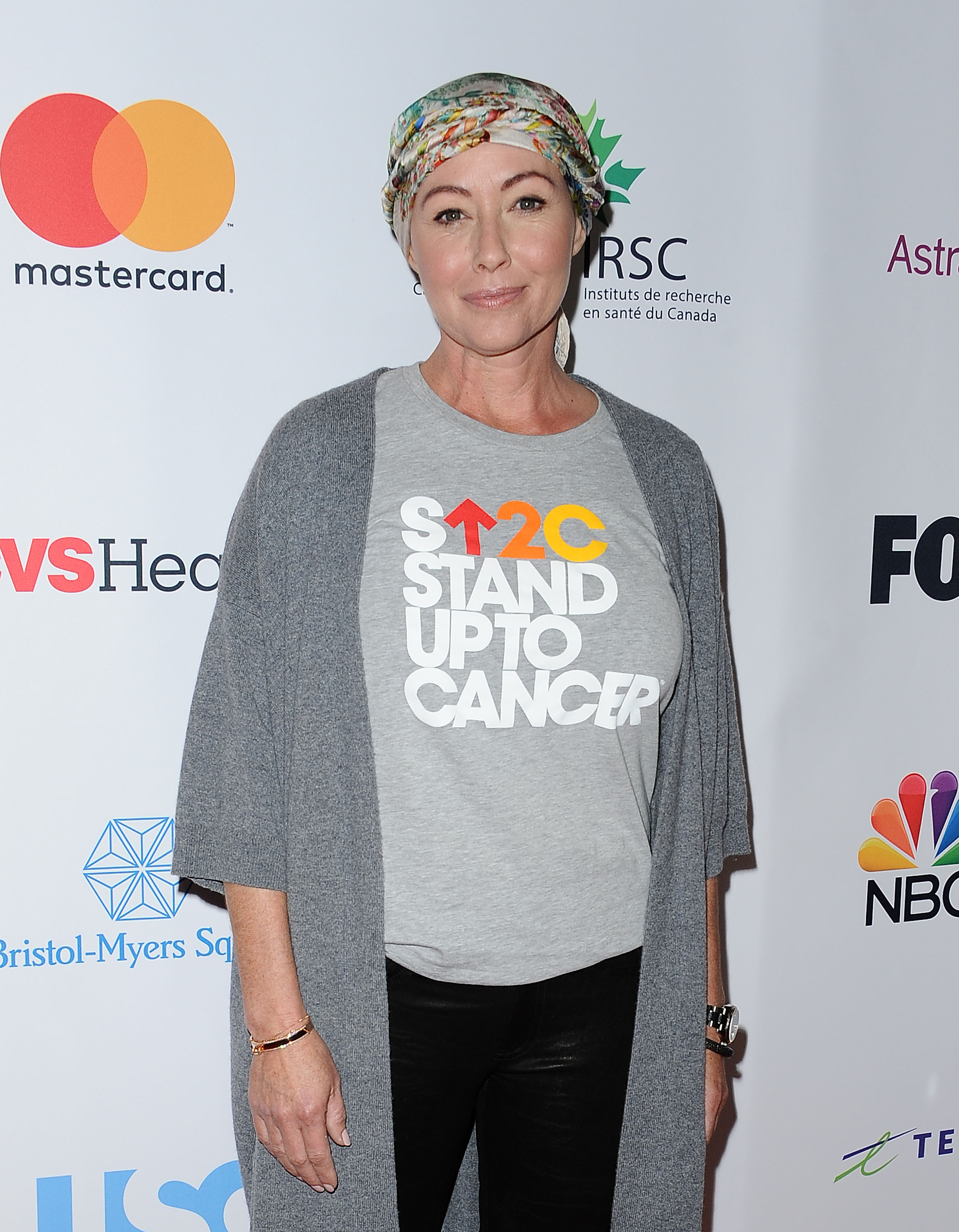 Shannen Doherty at the 5th Biennial Stand Up To Cancer event in Los Angeles, California on September 9, 2016 | Source: Getty Images